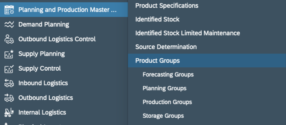 Grouping products by Product Groups in SAP Business ByDesign