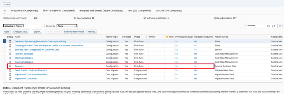 Bosch Erp Classify Customer Accounts Appropriately In Sap